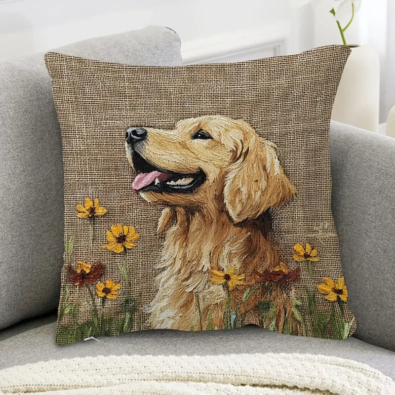 Rover Floral Couch Cushion Covers | Cozy Zipper Design, High-Quality Fabric 0